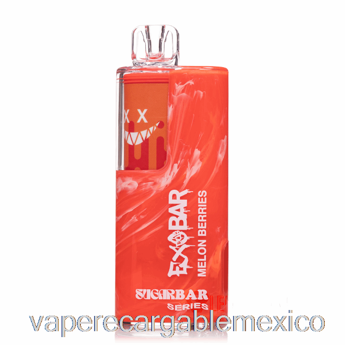 Vape Recargable Exobar X Sugar Bar Sb8000 Bayas De Melón Desechables